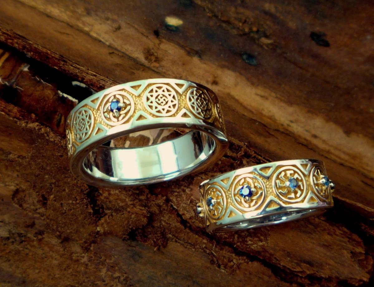 Славянские обручальные кольца