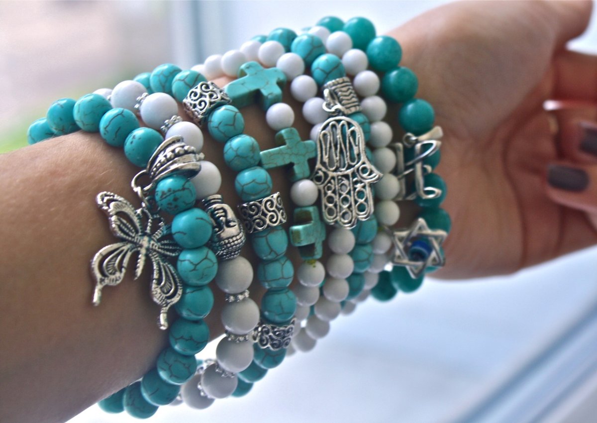 Агат и амазонит