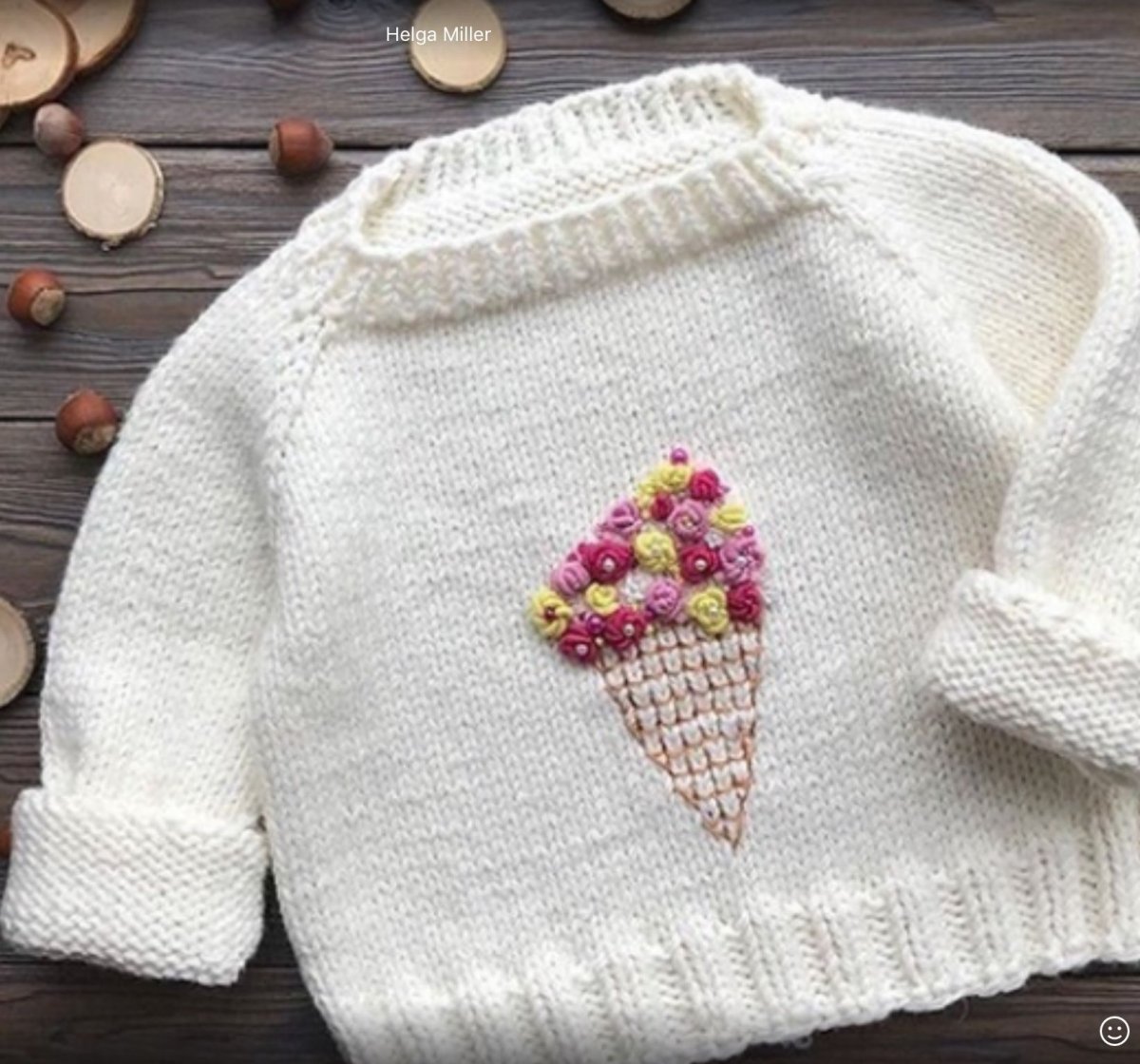 Детский свитер оверсайз