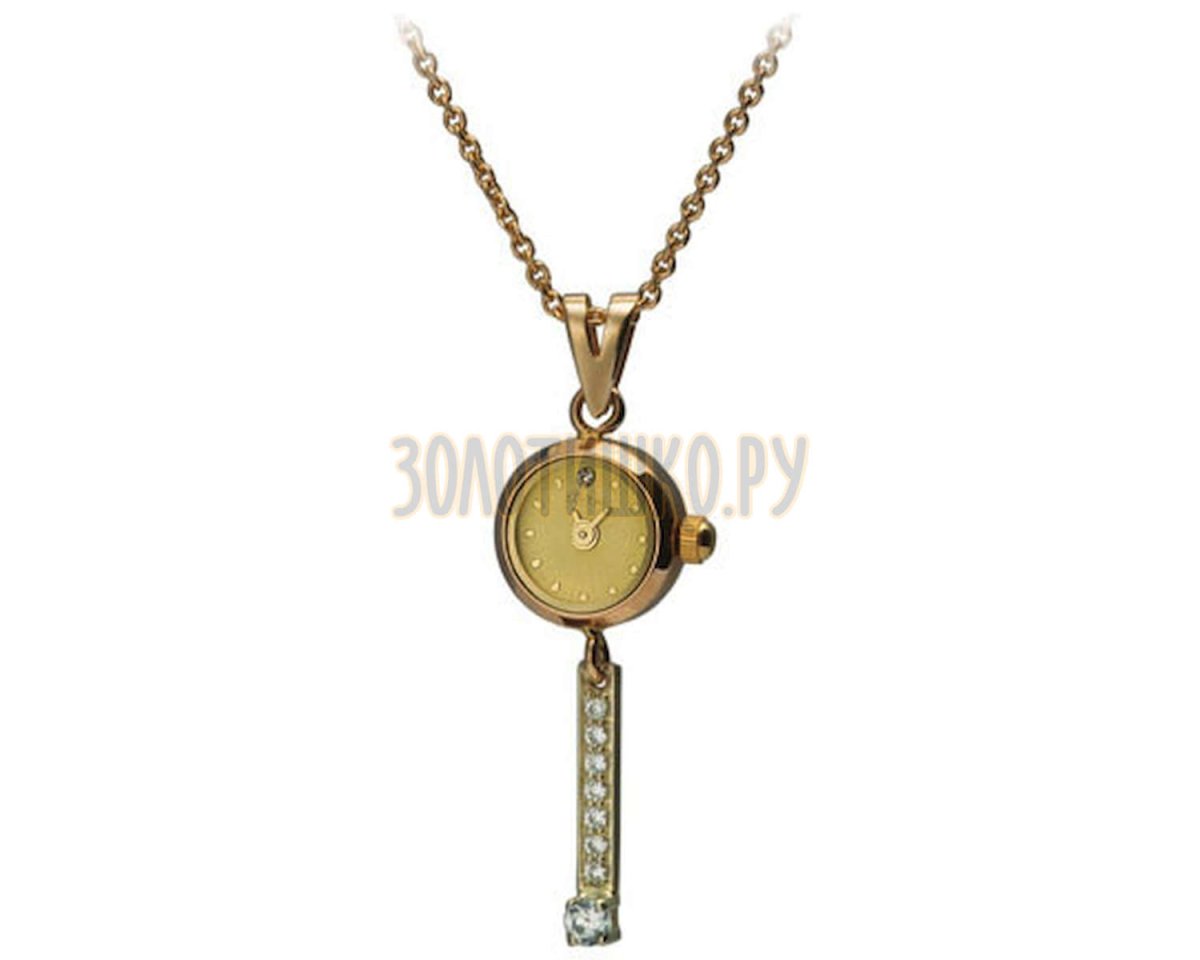 Золотые часы кулон Наири