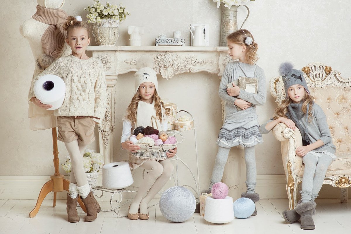 Детские платья в винтажном стиле