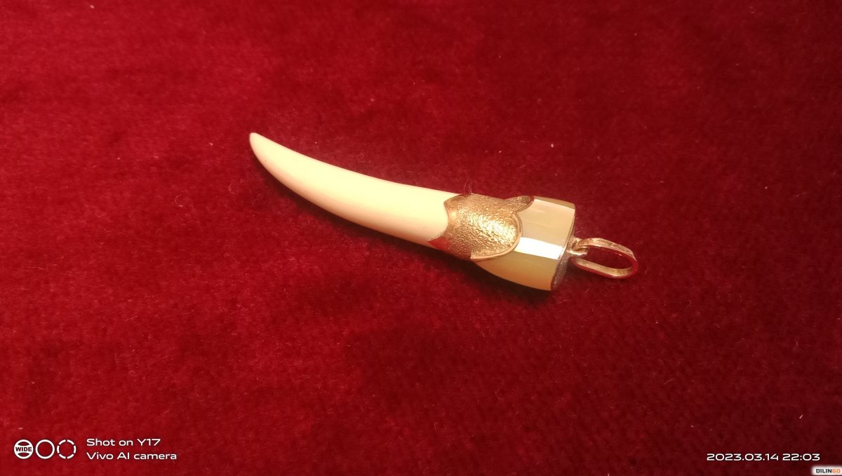 Кулон из бивня