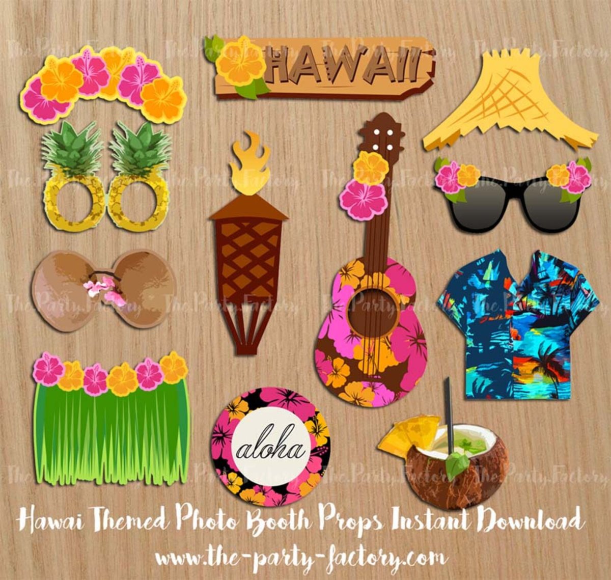 Вечеринка в стиле АЛОХА Гавайи