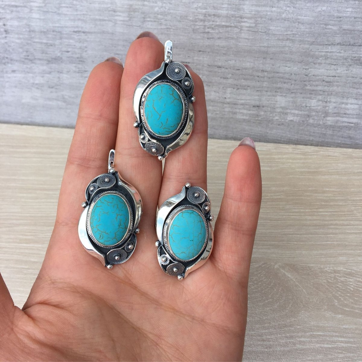 Серьги Навахо