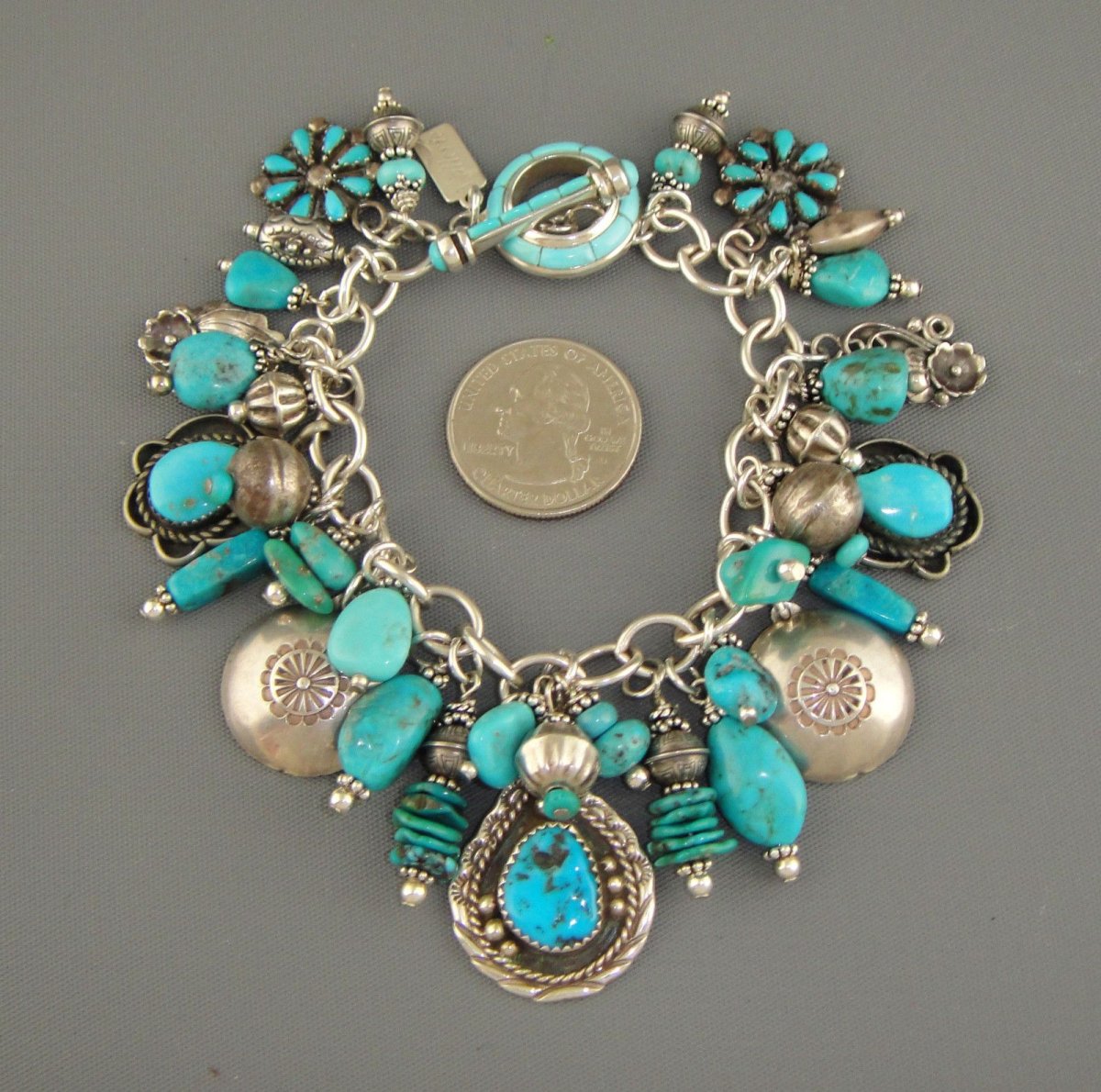 Серебряные украшения с бирюзой