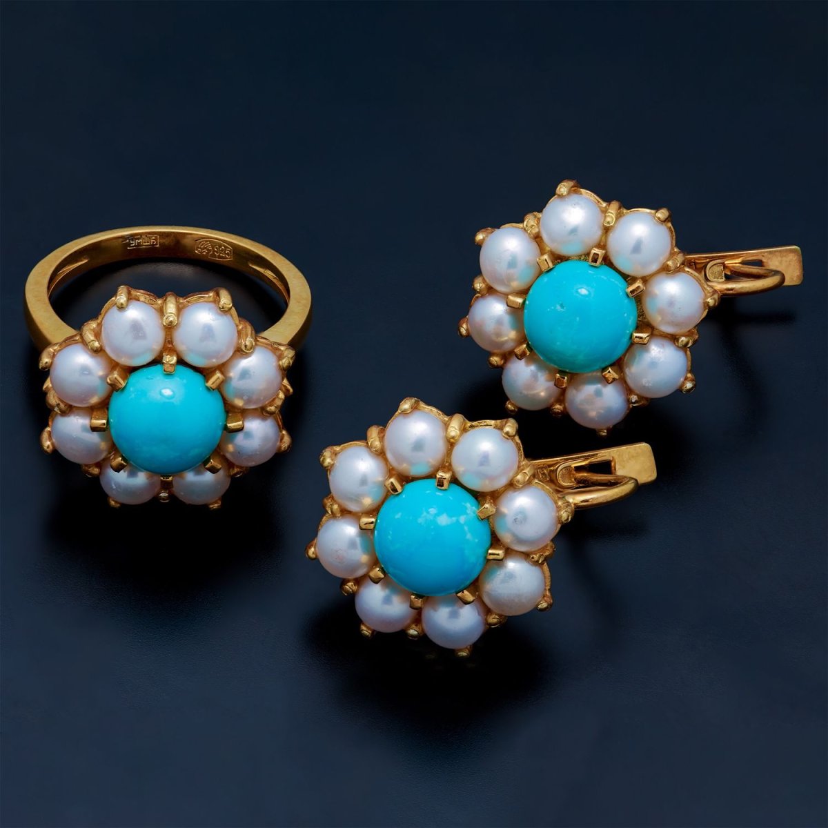 Бирюза бохо