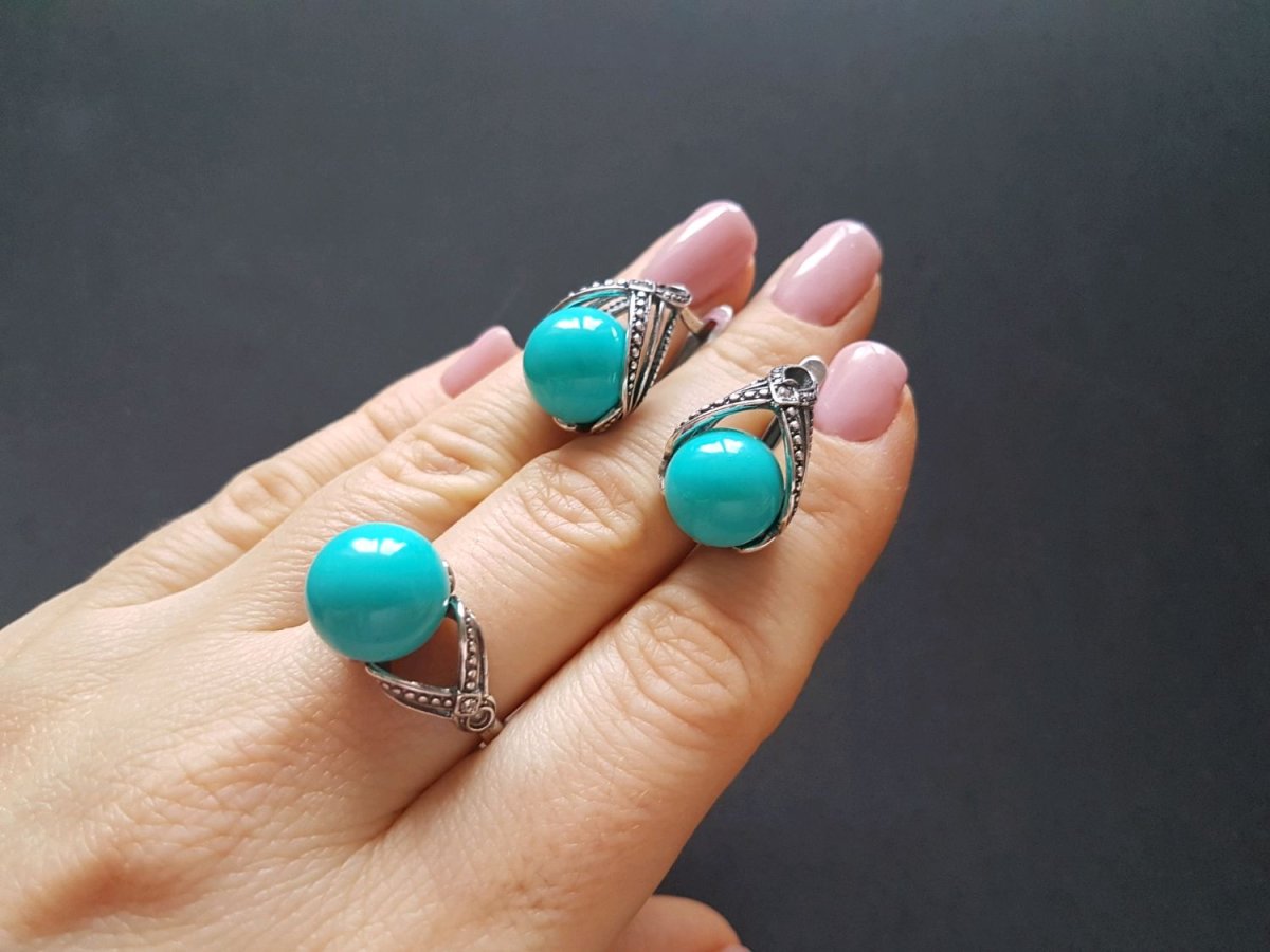 Серьги Теоса серебро