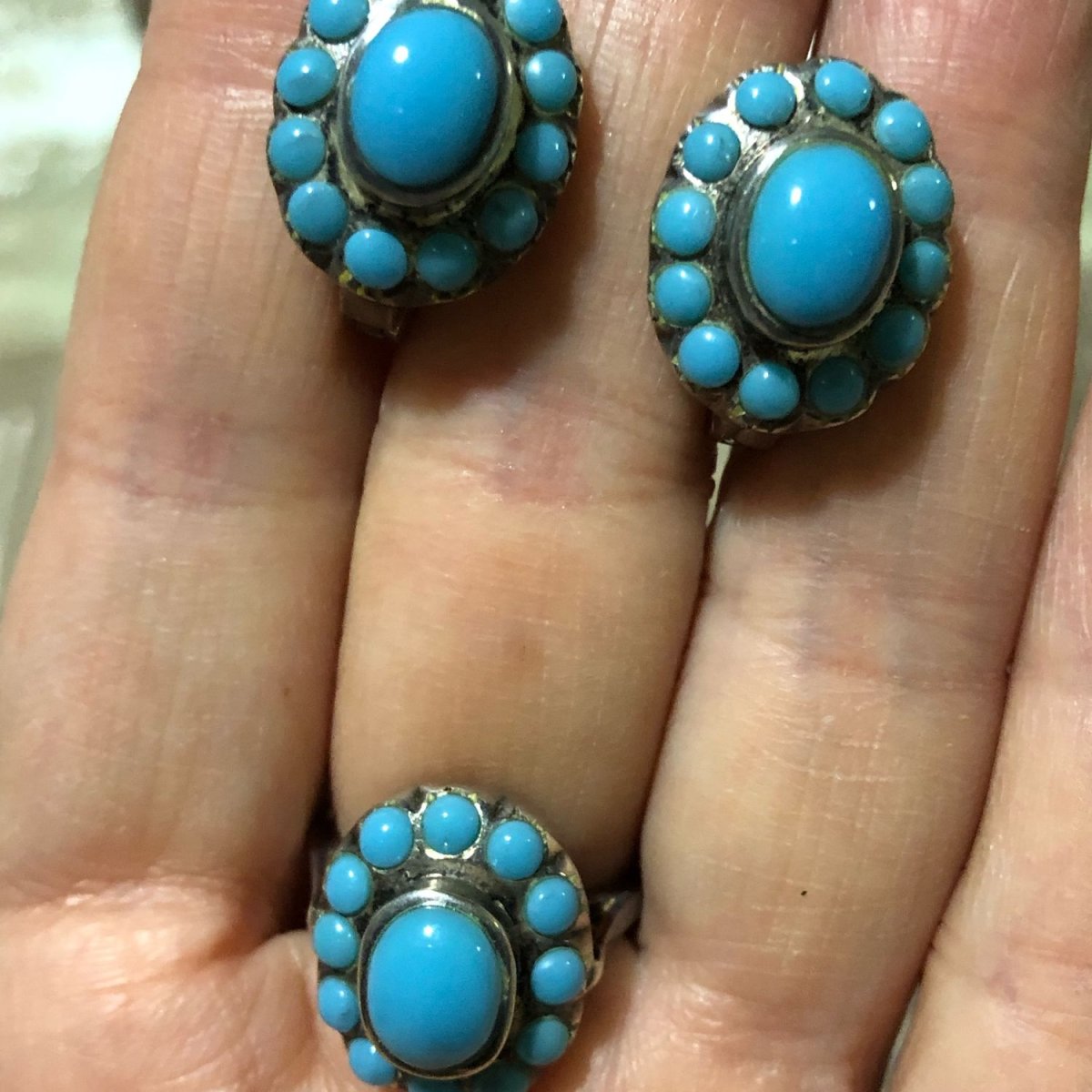 Бирюза в стиле бохо