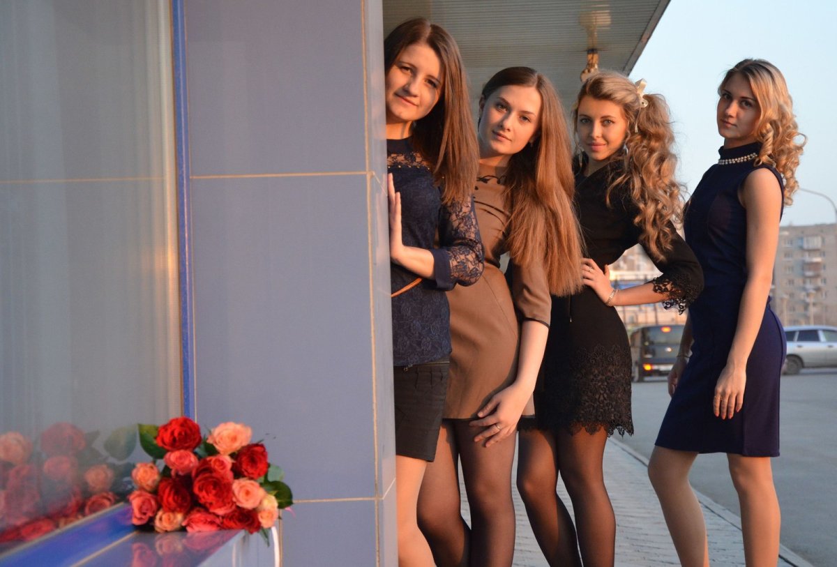 Красивые студентки