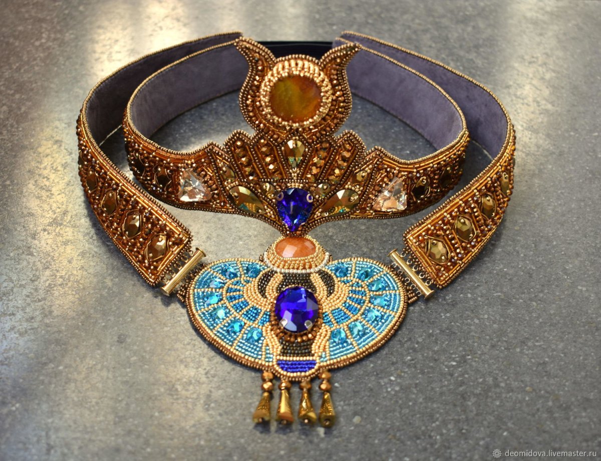 Красивые украшения в древнеегипетском стиле