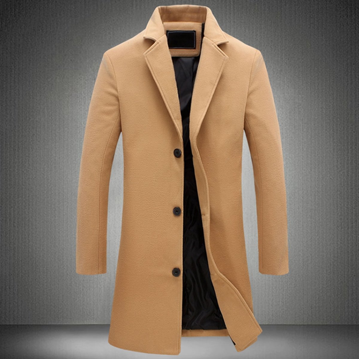 Long Slim Coat мужской