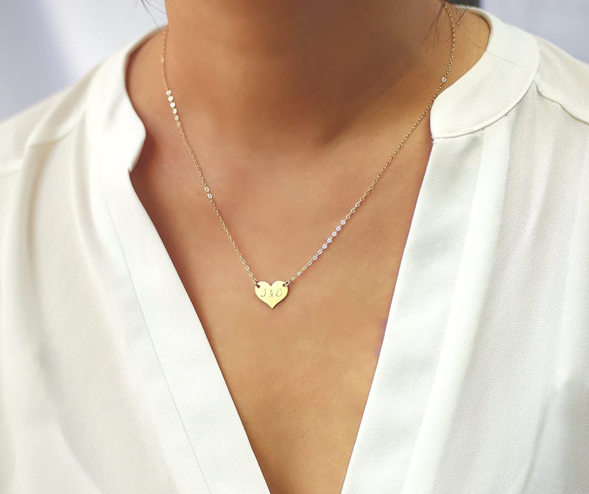 Цепочка с сердечком на шею