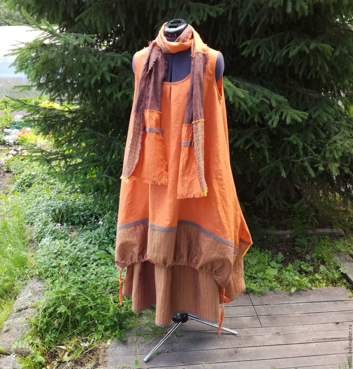 Платье в стиле бохо