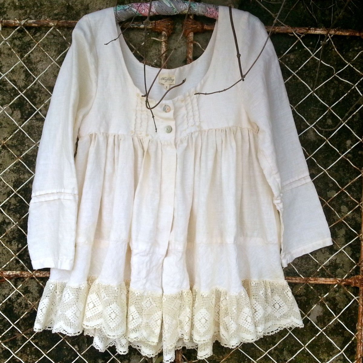 Переделка блузки в бохо стиле