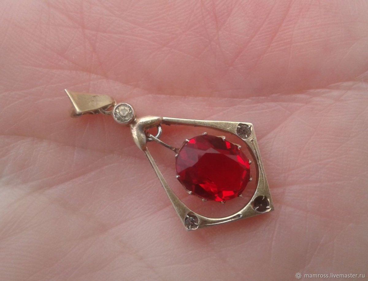 Серьги Винтажные серебро