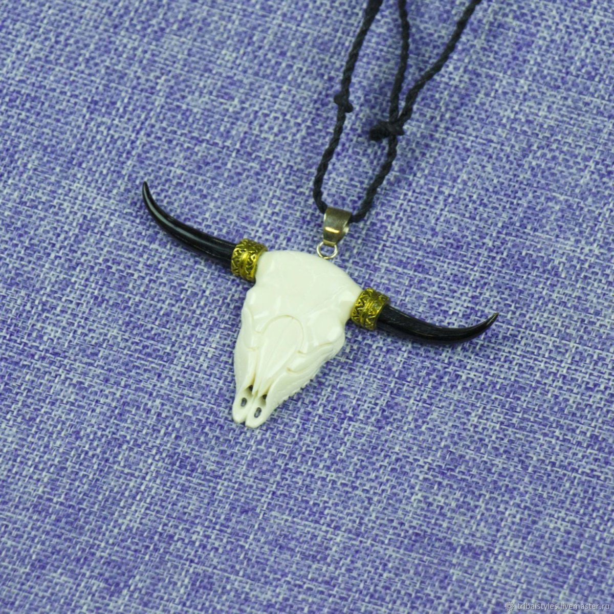 Подвеска голова быка