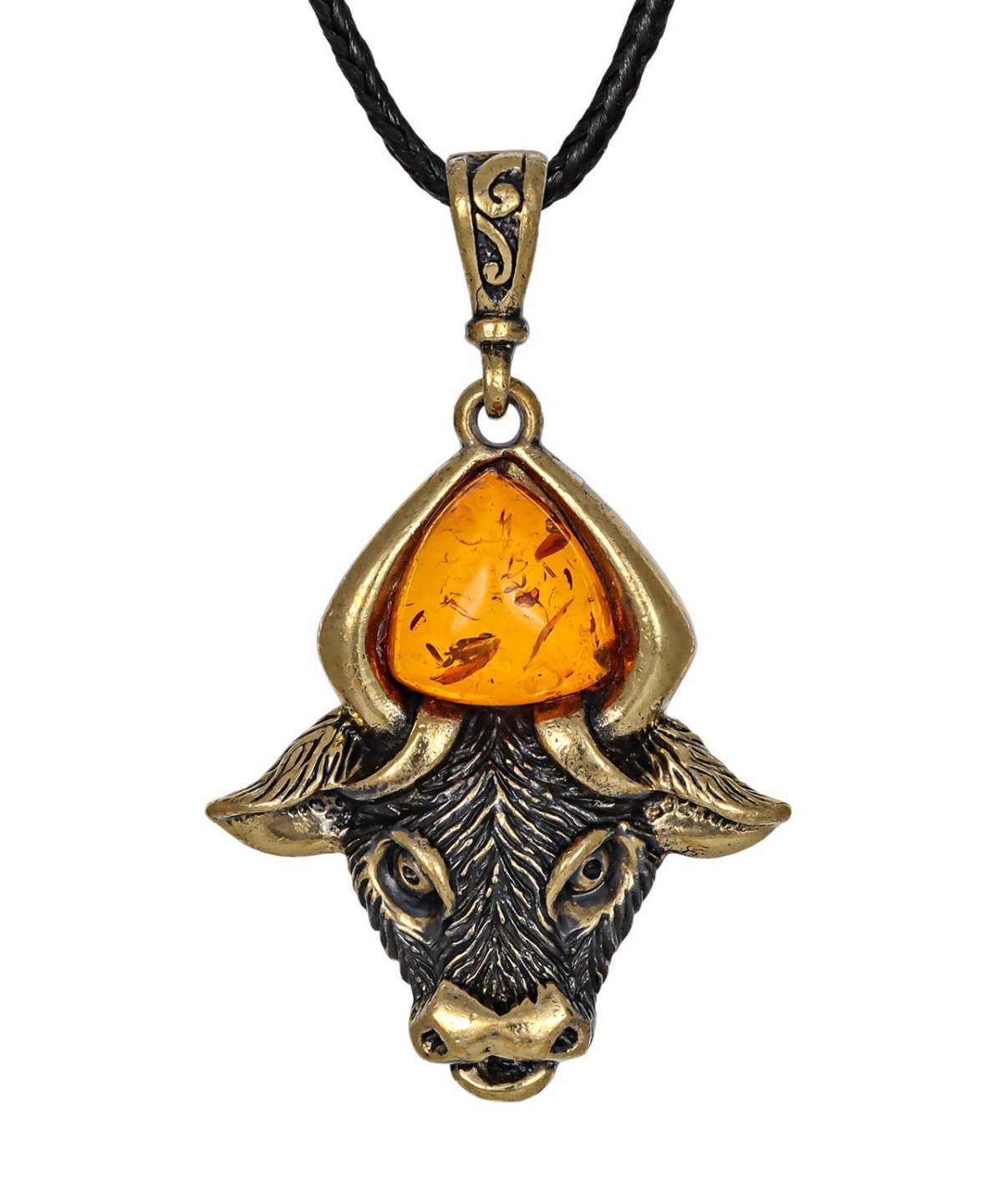 Золотой Телец амулет