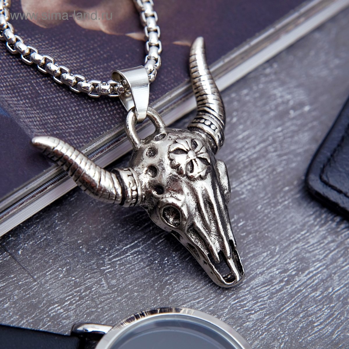 Кулон золотой Телец