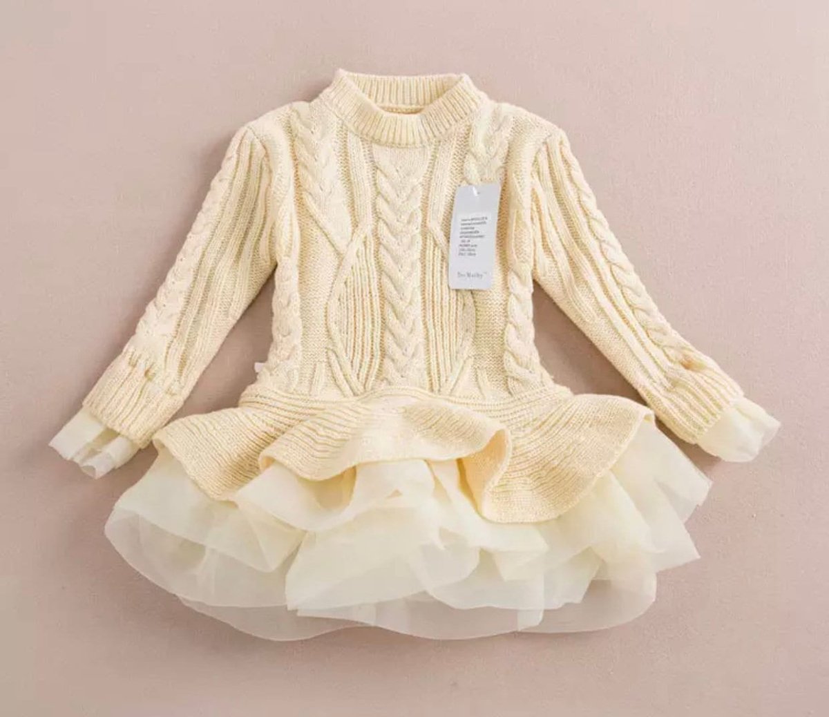 Вязаное платье для девочки