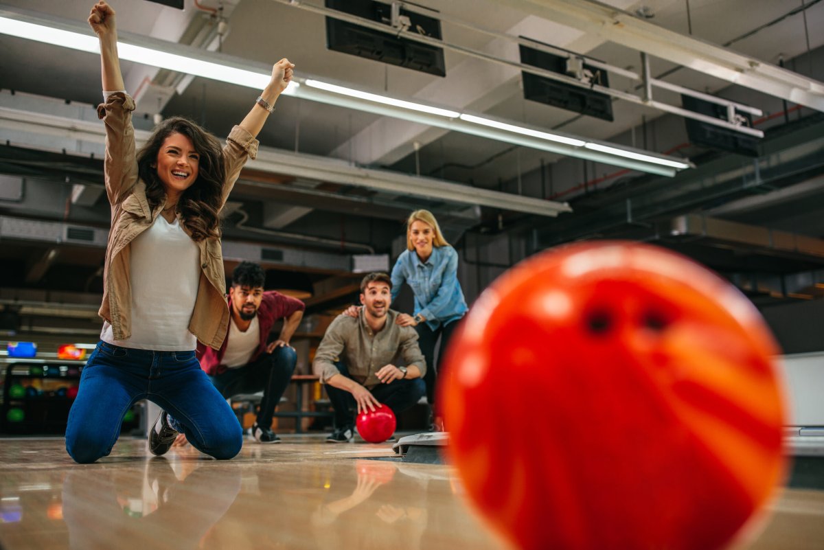 Женщины в боулинге