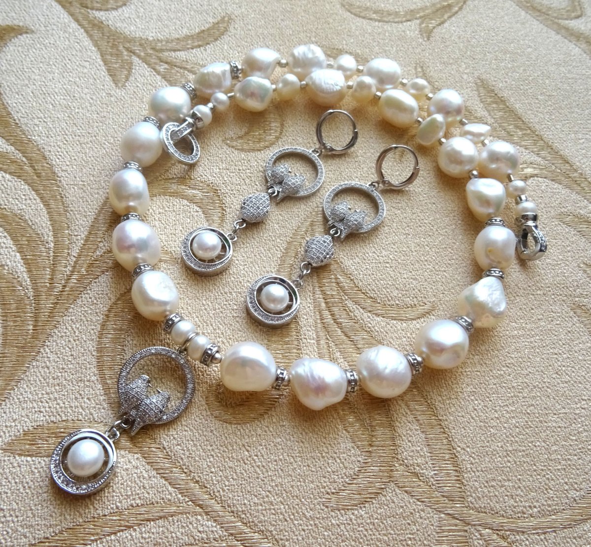 Узор летний жемчуг