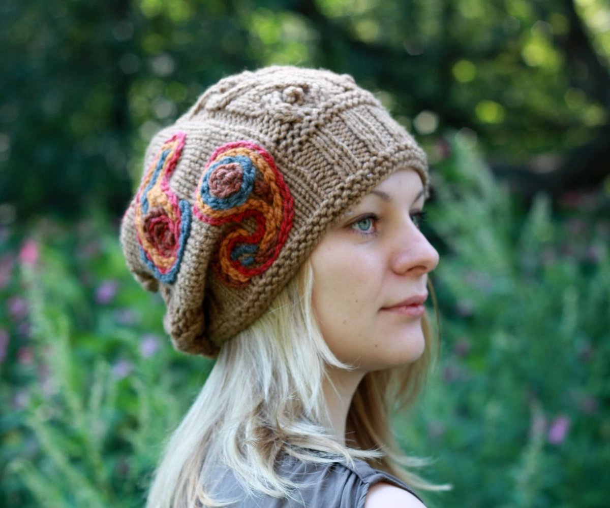 Шапка резинка 2х2 Alize Wool Cotton