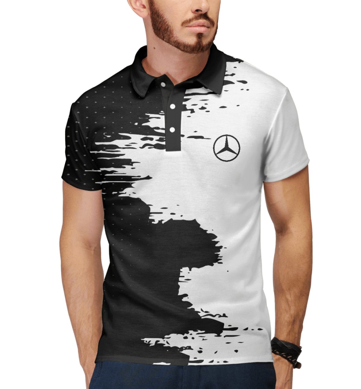 Футболка длинный рукав мужская