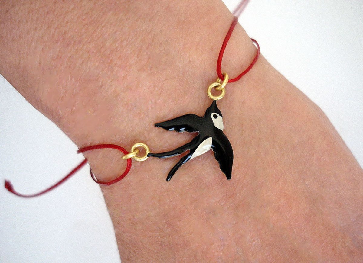 Ласточка украшение Ювелирное