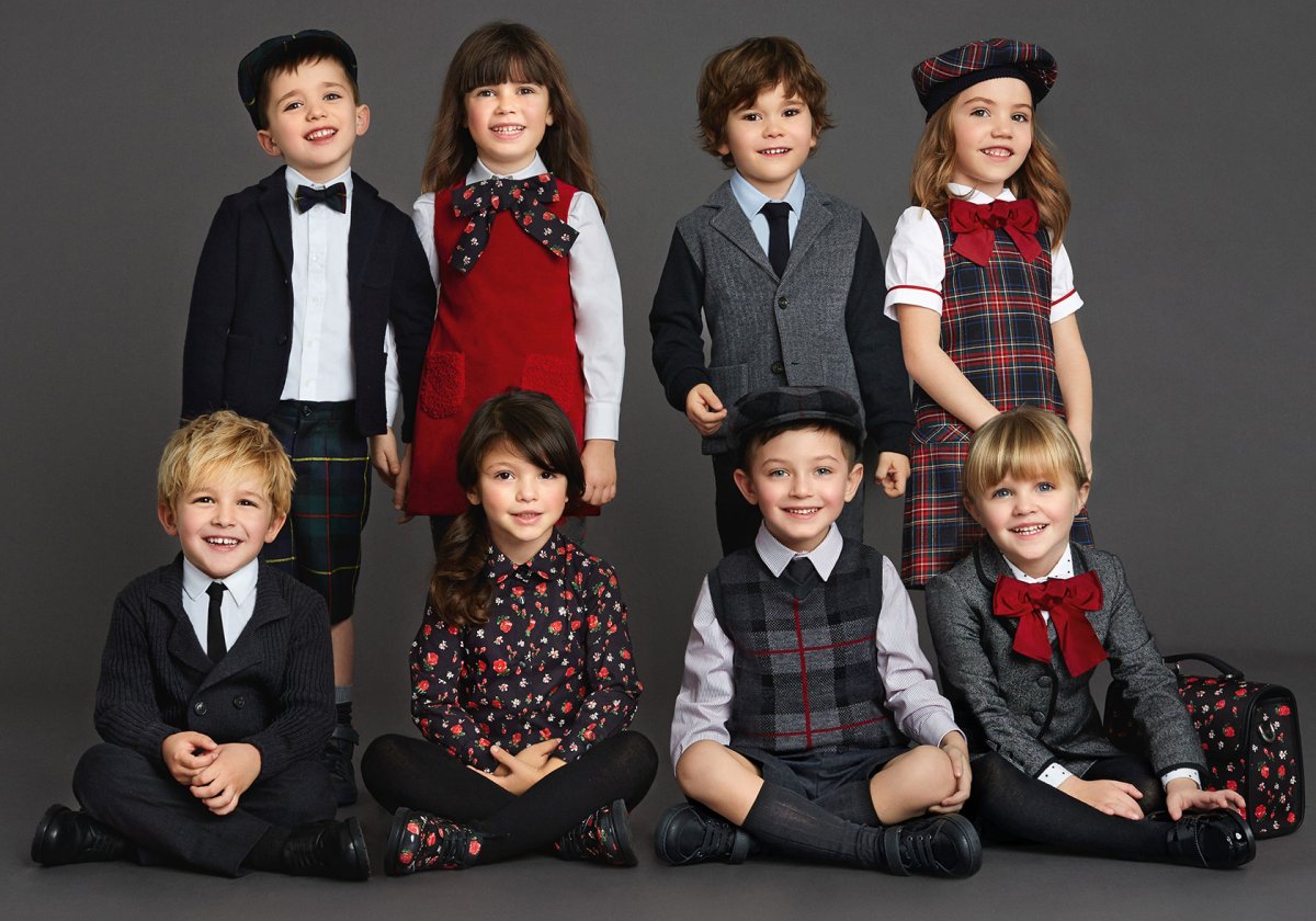 Школьная форма Дольче Габбана 2020