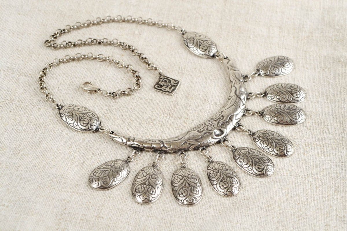 Серебро скань филигрань чернение