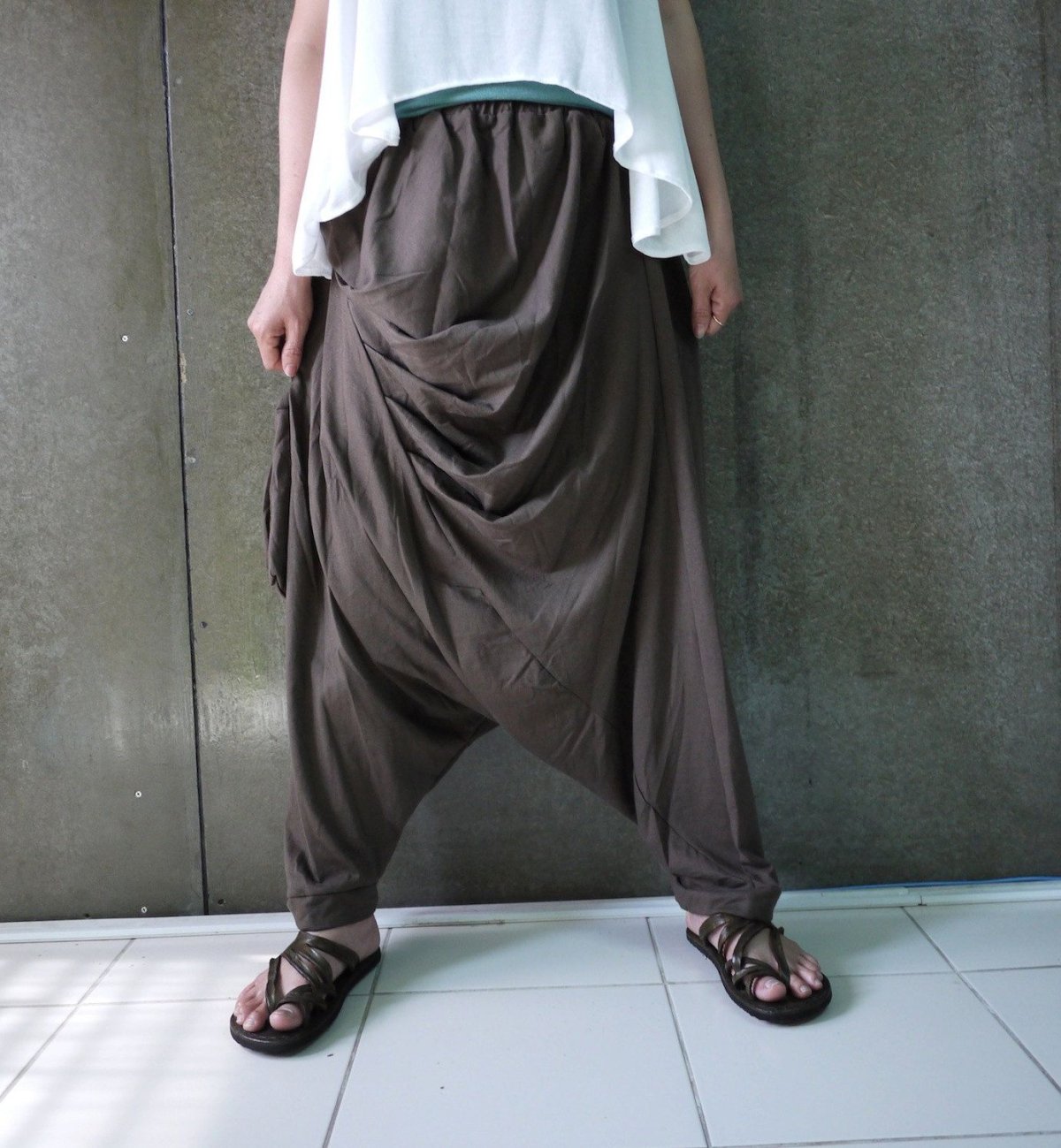 Штаны в стиле бохо