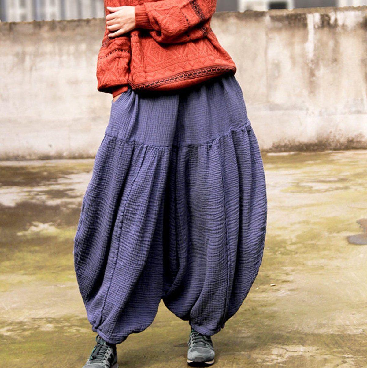 Брюки в стиле бохо