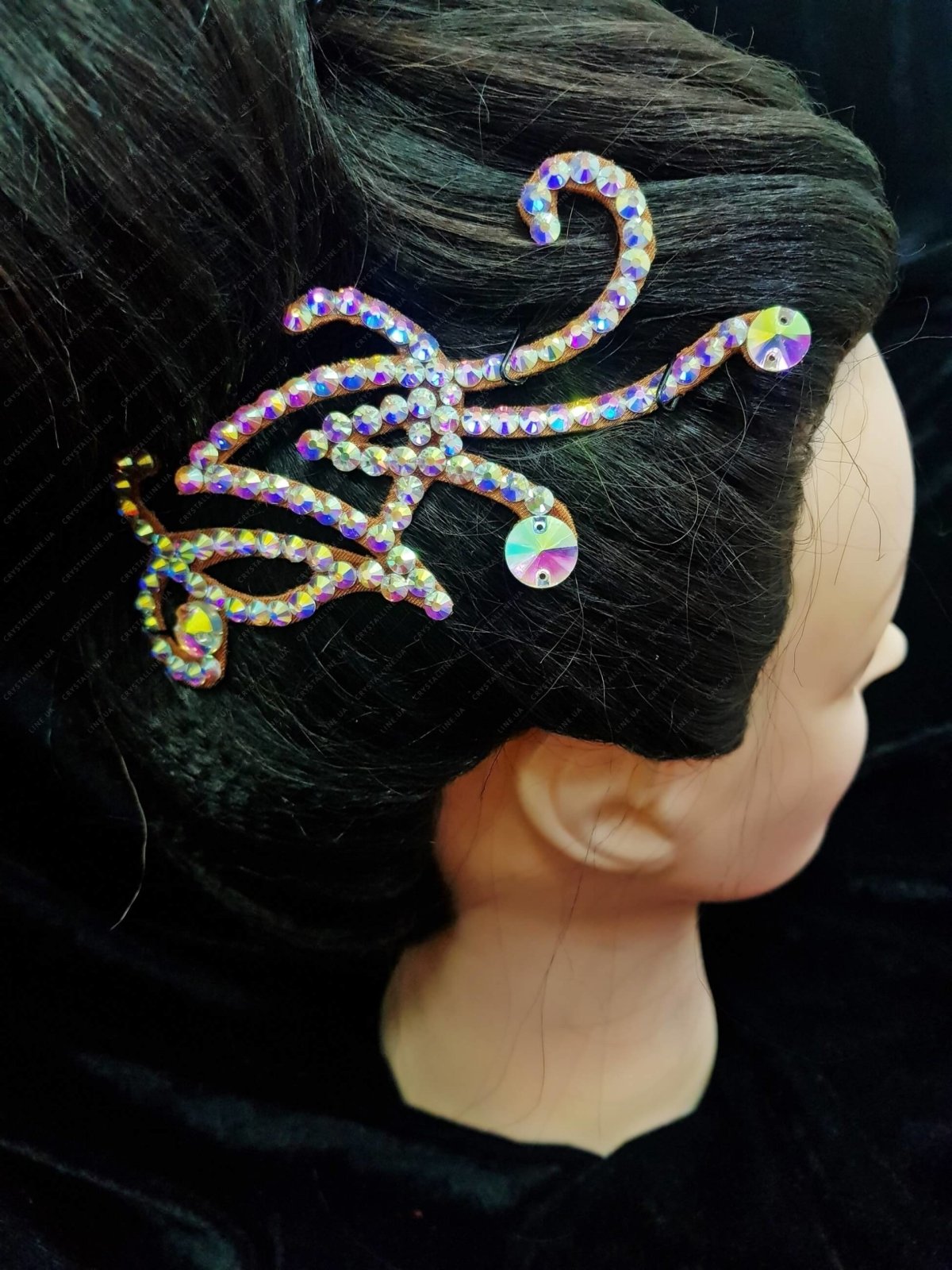 Украшение для волос для художественной гимнастики