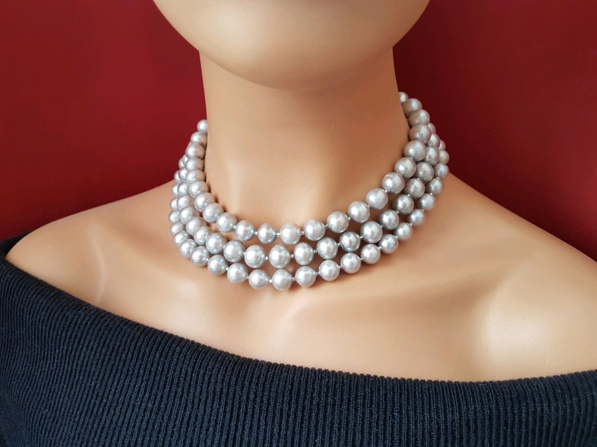 Жемчужное колье Натали Портман