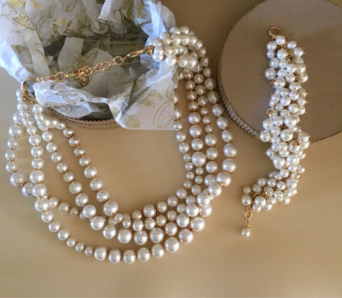 Диор ожерелье с жемчугом