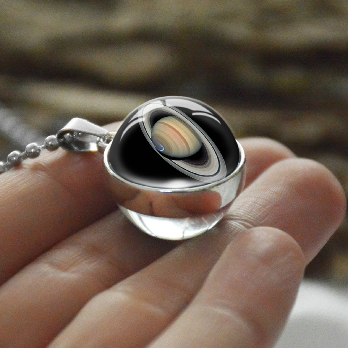 Серьги Сатурн Адель