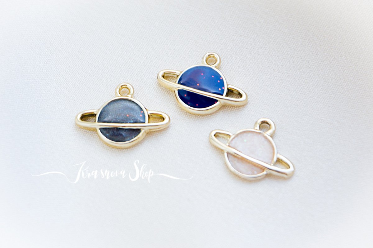 Подвеска Сатурн золото