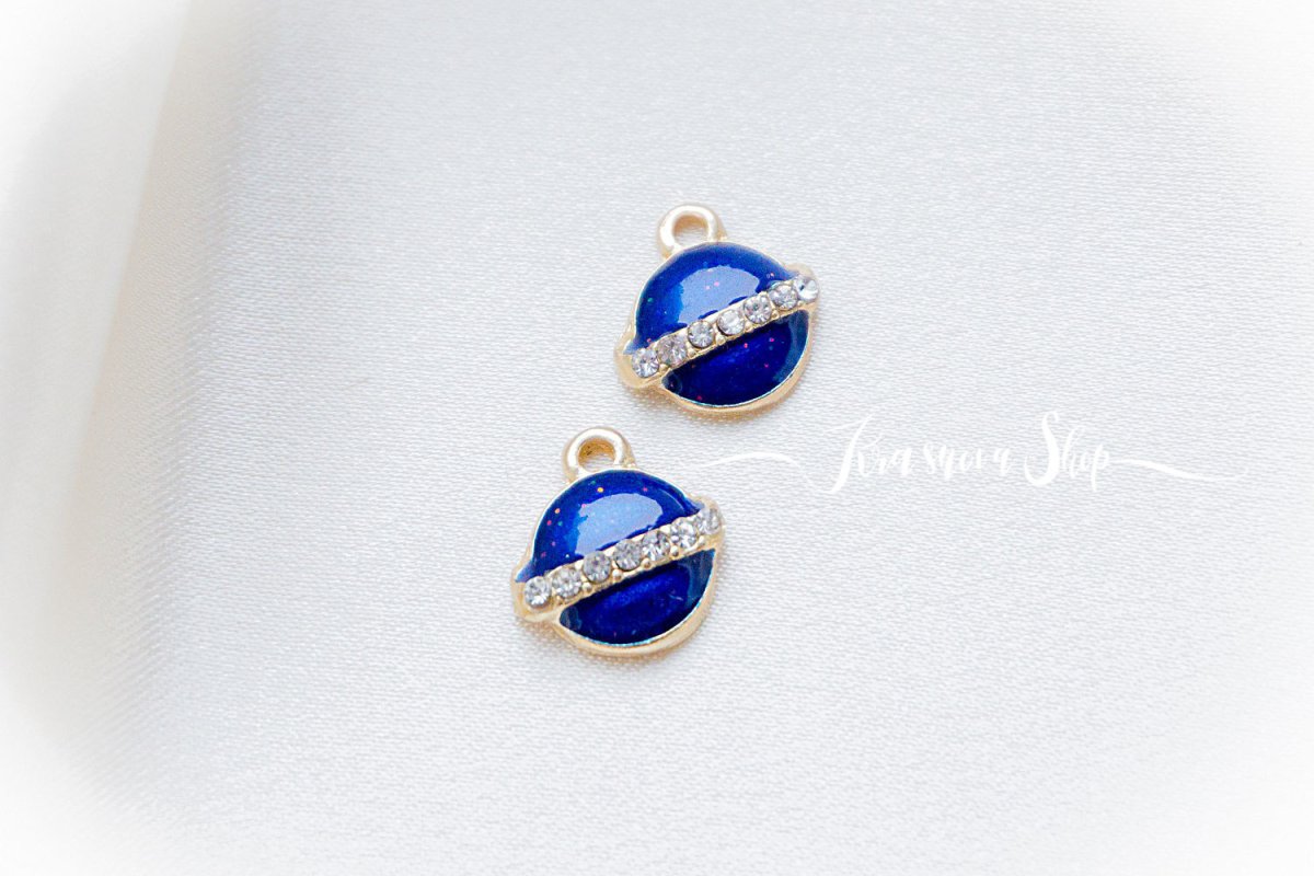 Серьги Сатурн Brincos