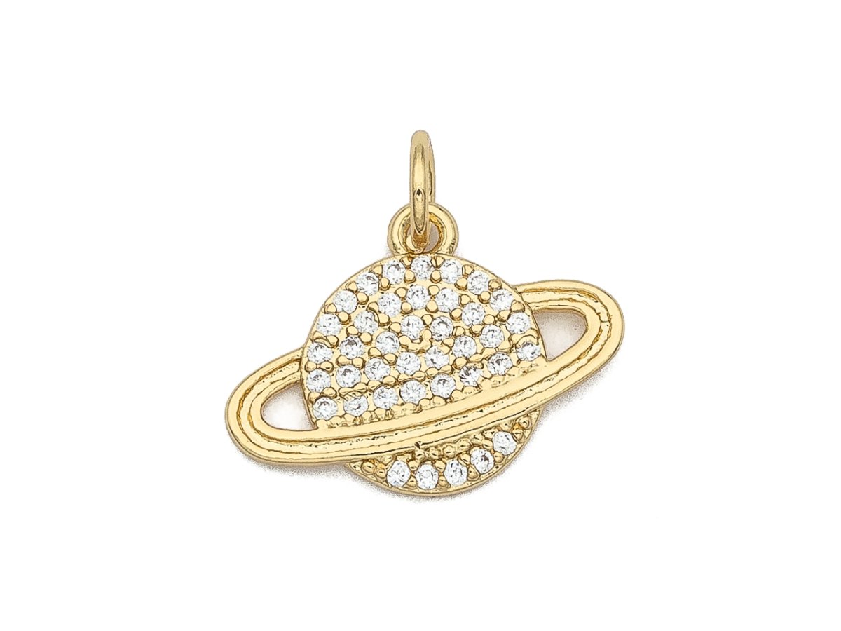 Подвеска Сатурн золото