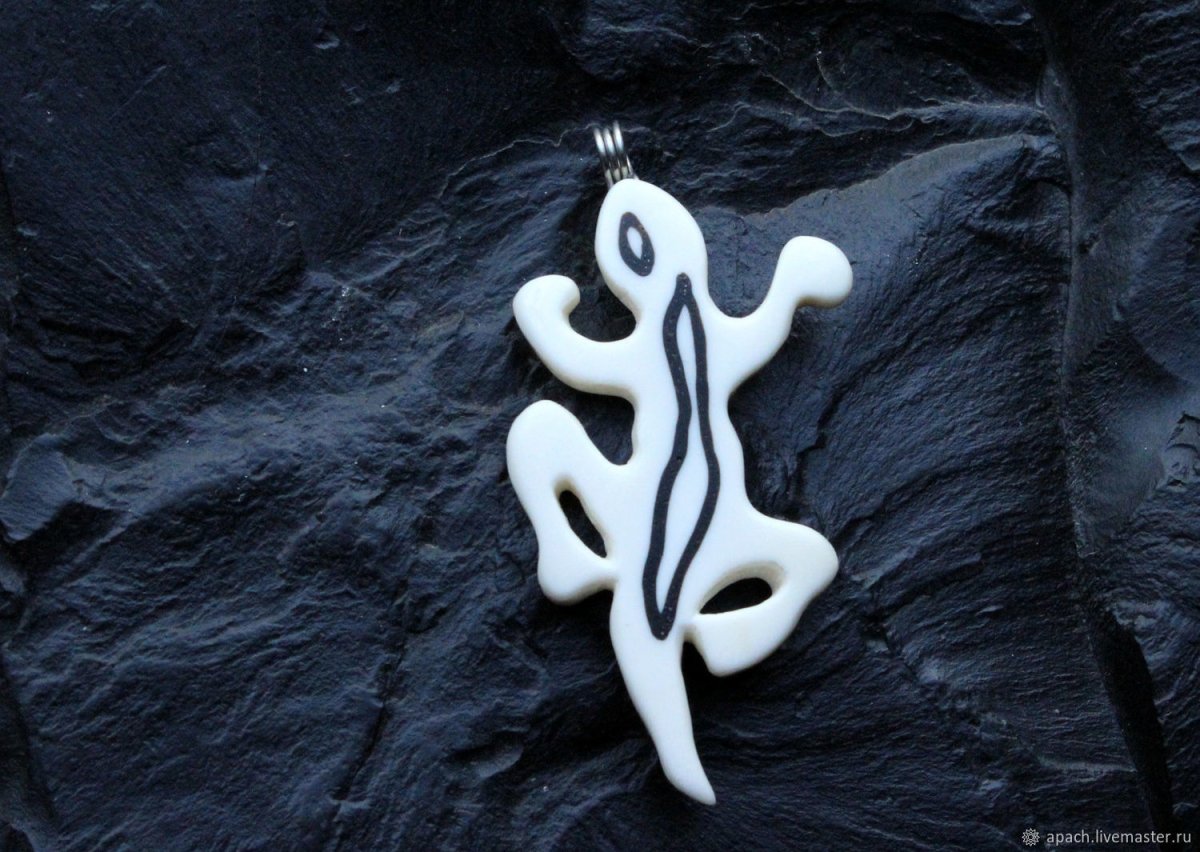 Украшения из кости рыбы