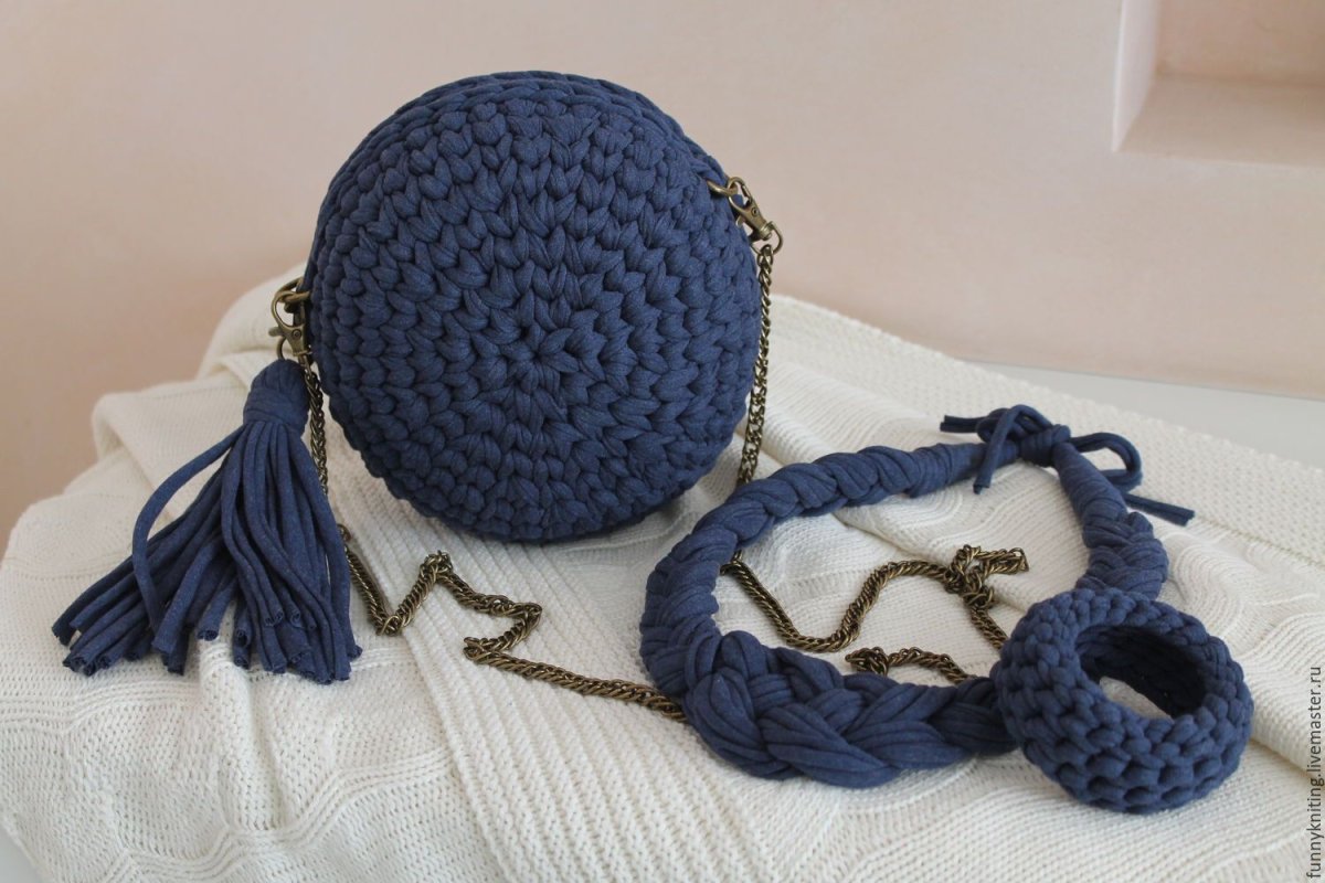 Сумка Polin из трикотажной пряжи