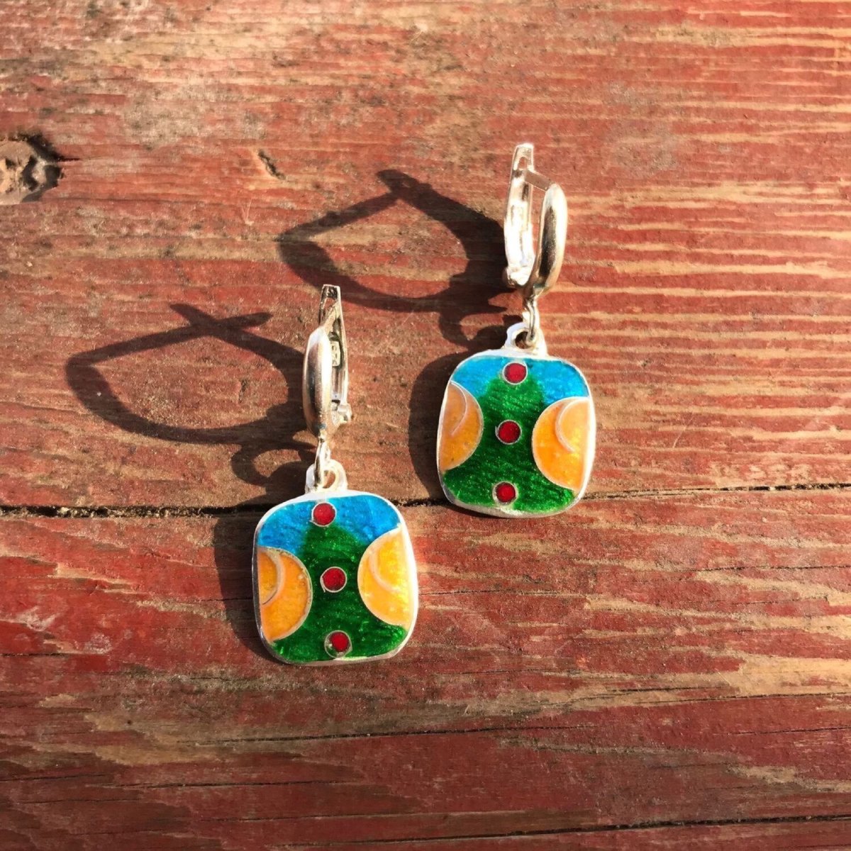 Грузинская ювелирная эмаль минанкари