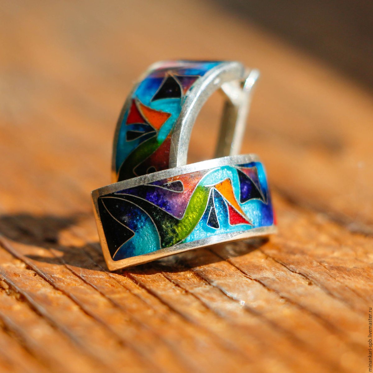 Грузинская ювелирная эмаль минанкари