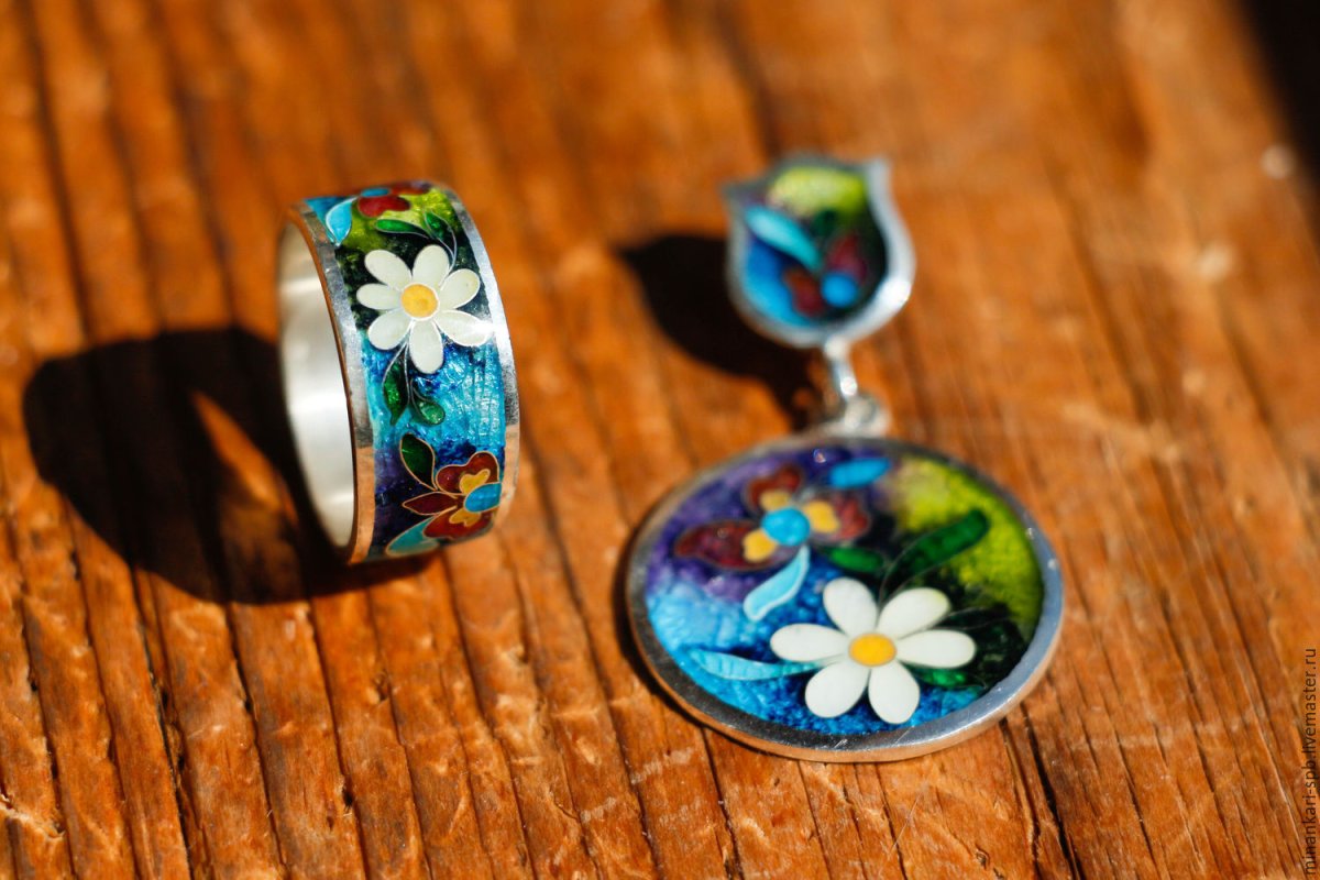 Грузинская эмаль минанкари