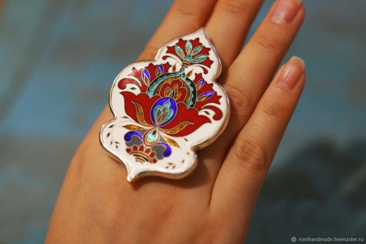 Серебро с эмалью Грузия