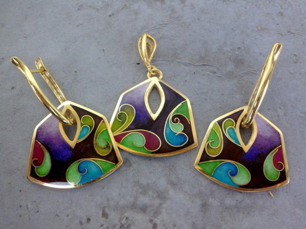 Перегородчатая эмаль Грузия