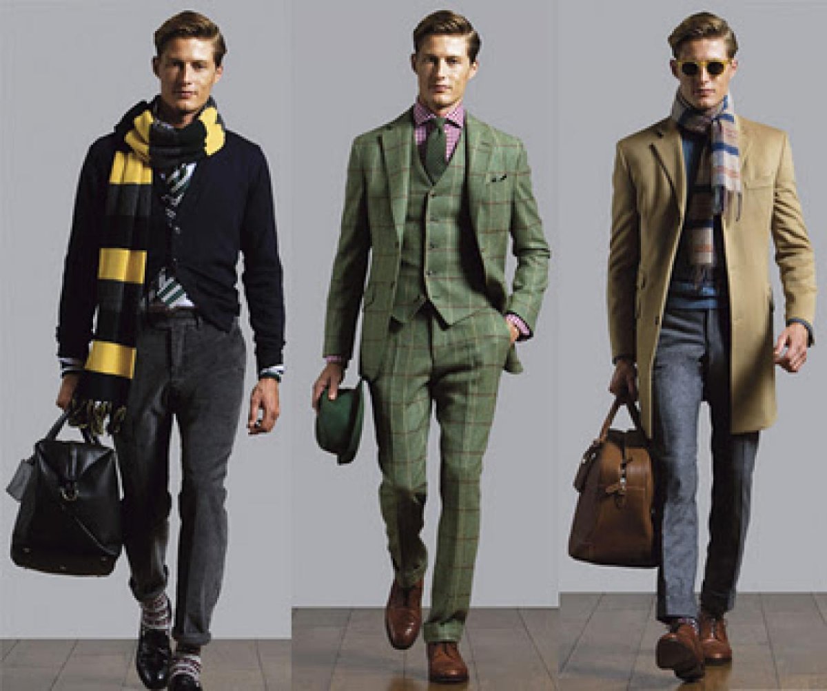 Английский стиль в одежде для мужчин современный