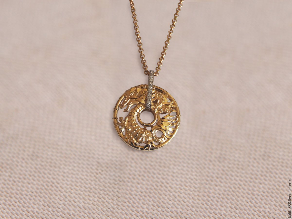 Золотая подвеска Platina Jewelry 03-2852-00-000-1110-48