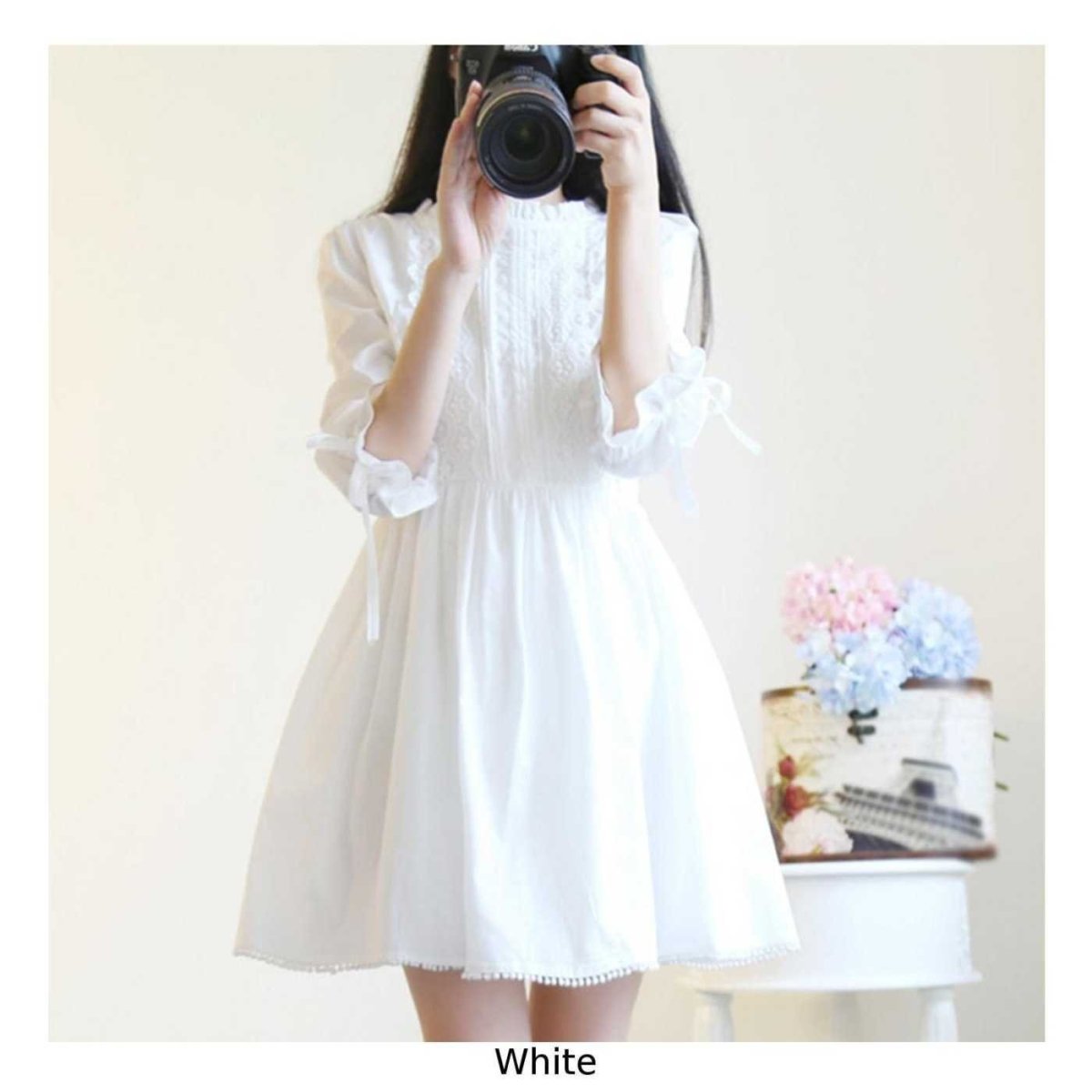 Белое платье Винтаж АЛИЭКСПРЕСС