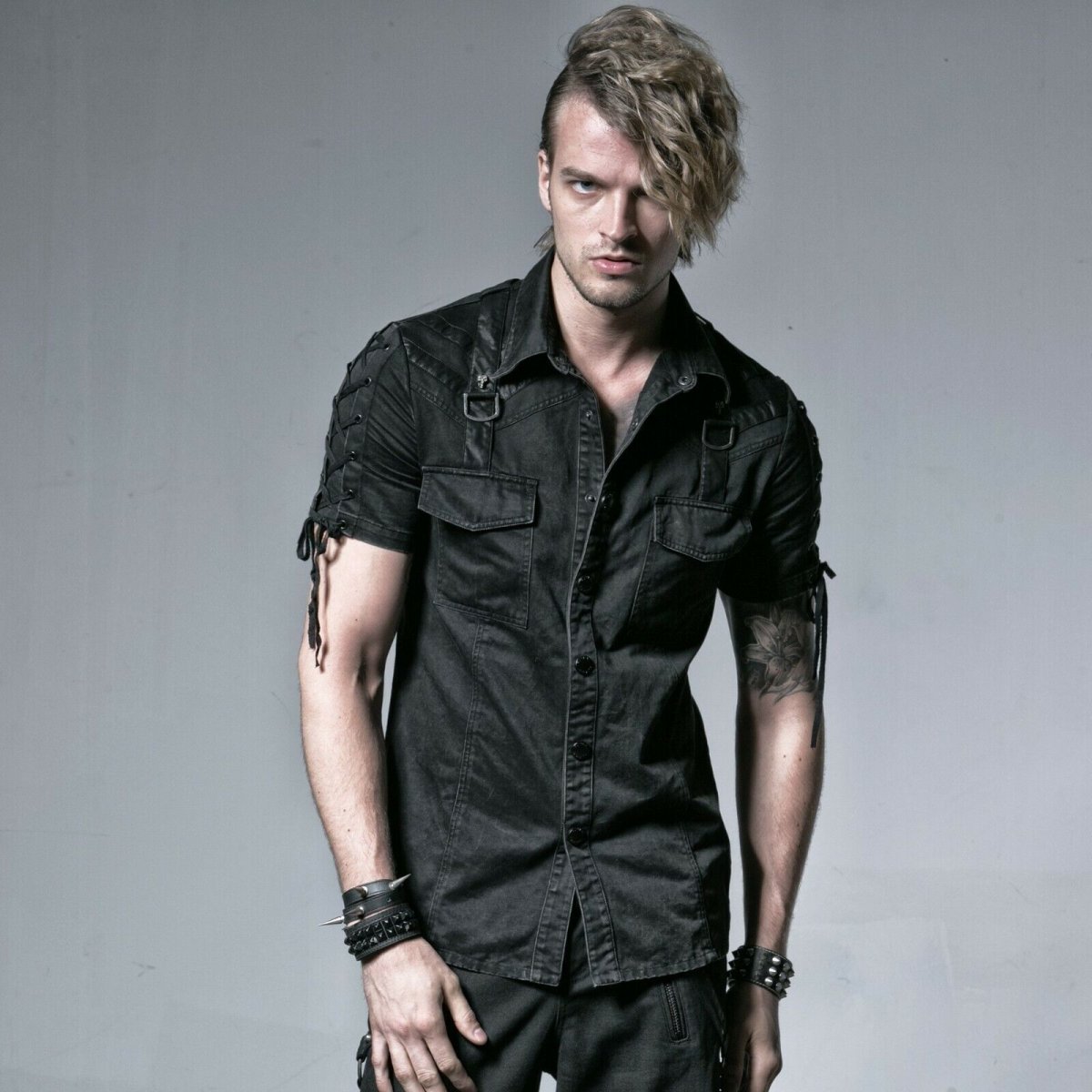 Punk Rave рубашки мужские